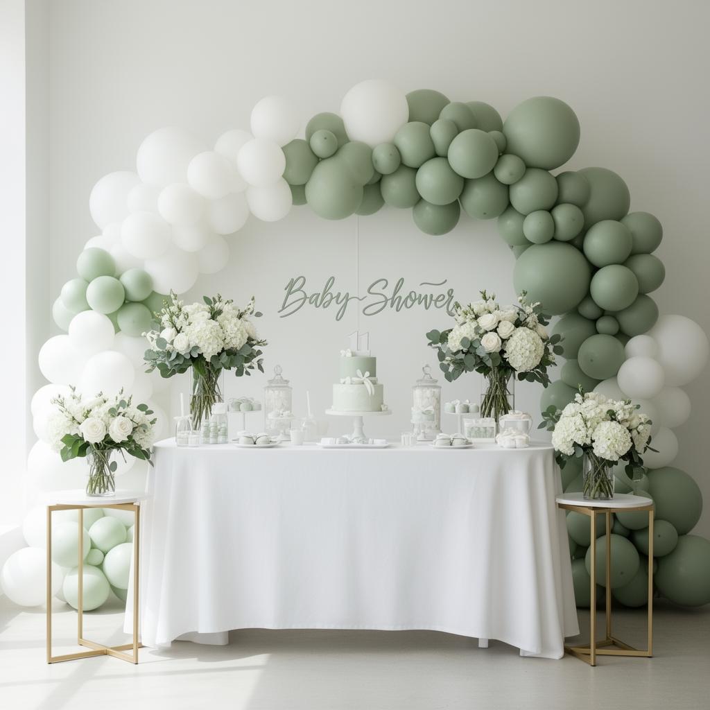 Decoración organizada por Verde y Menta Eventos